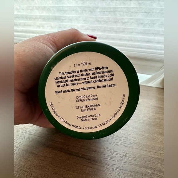 Rae Dunn “Tis The Season” Tumbler - Picture 4 of 4